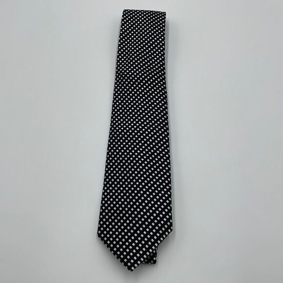 Black and white Armando Italia necktie - Picture 1 of 5